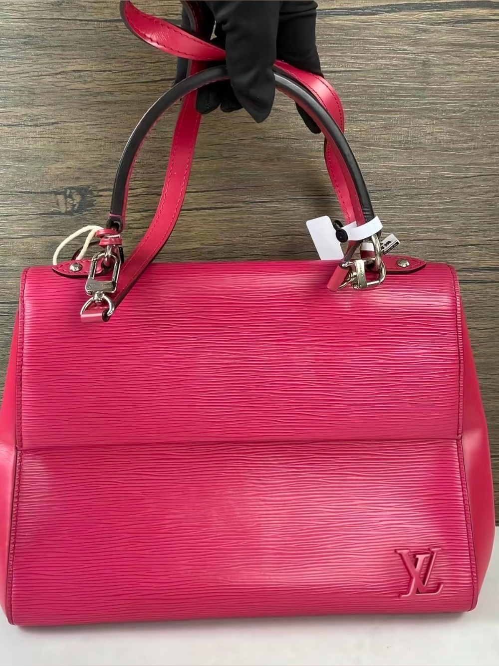 Louis Vuitton Hot Pink Epi Leather Satchel